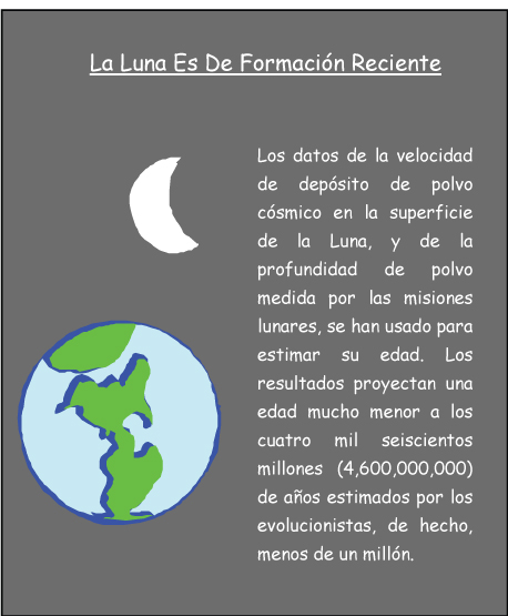 La Luna Es De Formación Reciente La Luna Es De Formación Reciente